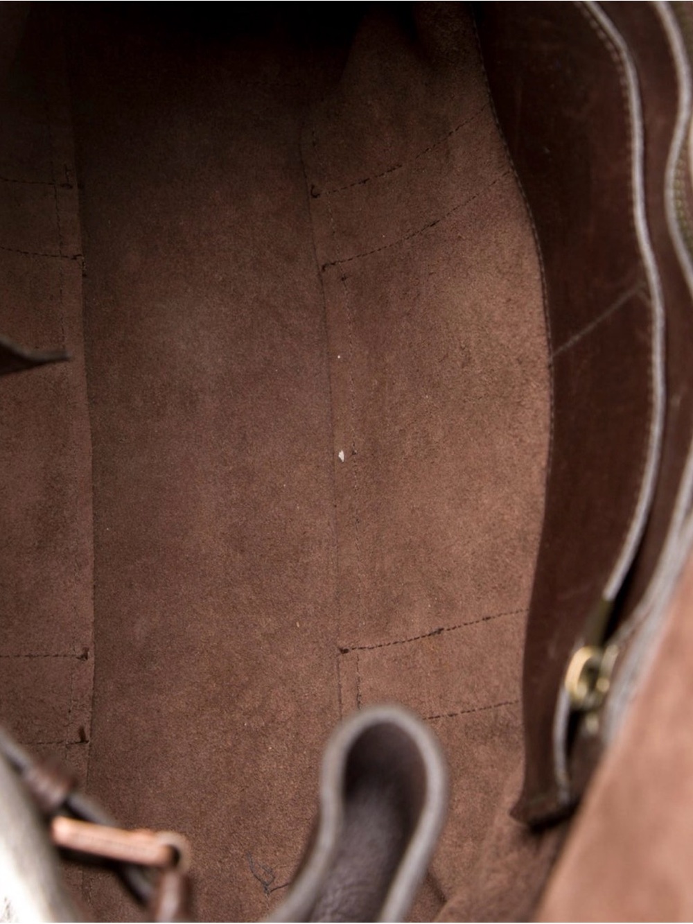 Mulberry leather tote bag - Picture 6 of 7
